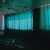 dark in empty office space